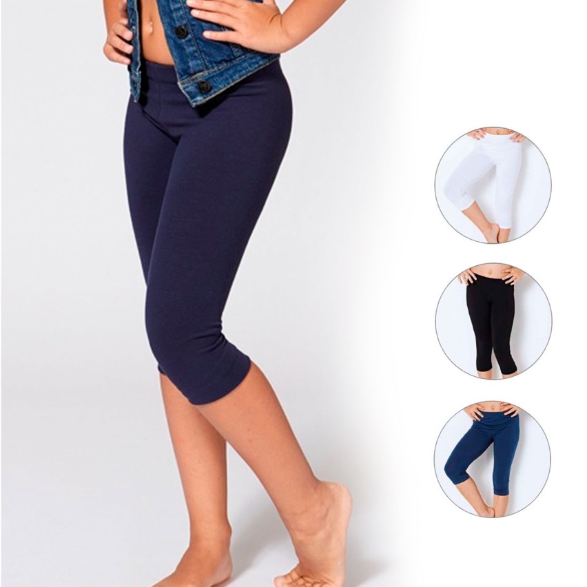 Pinocchietto capri bimba Jadea 285 in cotone elasticizzato