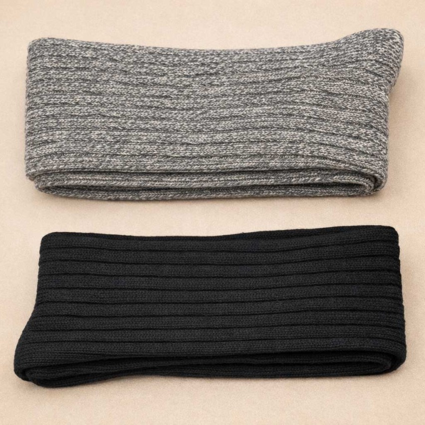 Calze uomo lunghe caldissime morbide Meritex 302T - 2 paia