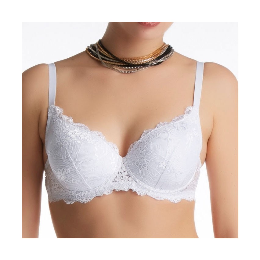 Reggiseno con ferretto Spiman 324 imbottito in pizzo