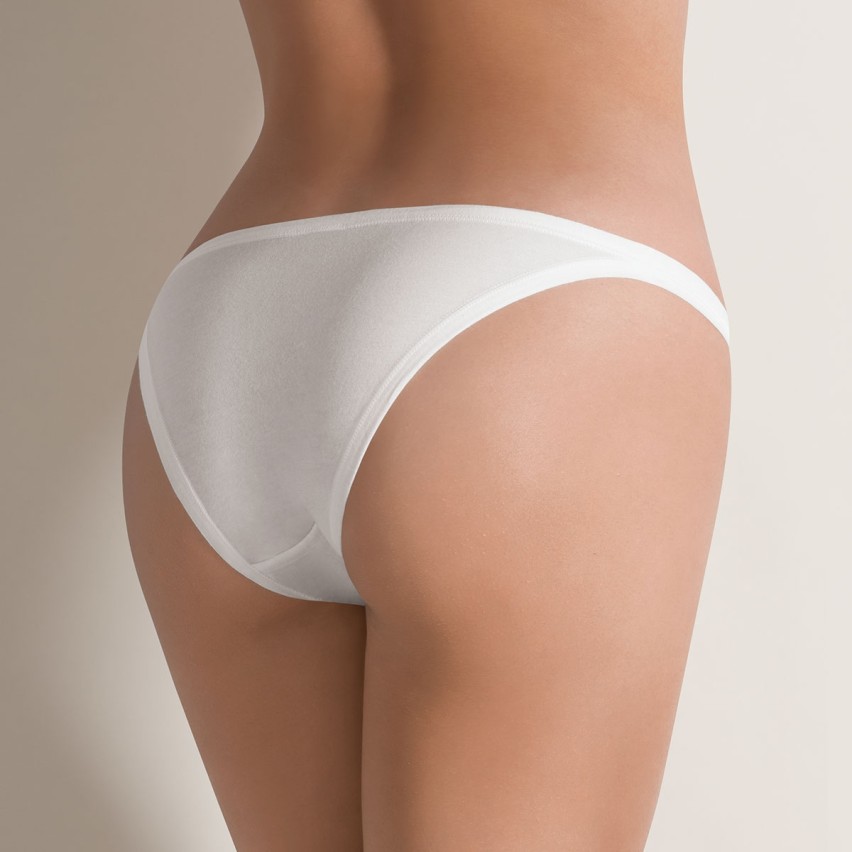 Slip tanga donna Cotonella 3364 vita bassa in cotone 3 pezzi