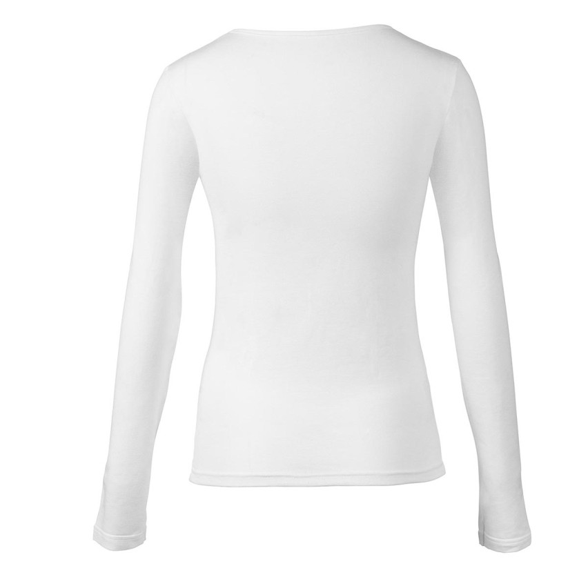 Maglia donna Cotonella 3503 manica lunga in caldo cotone elasticizzato