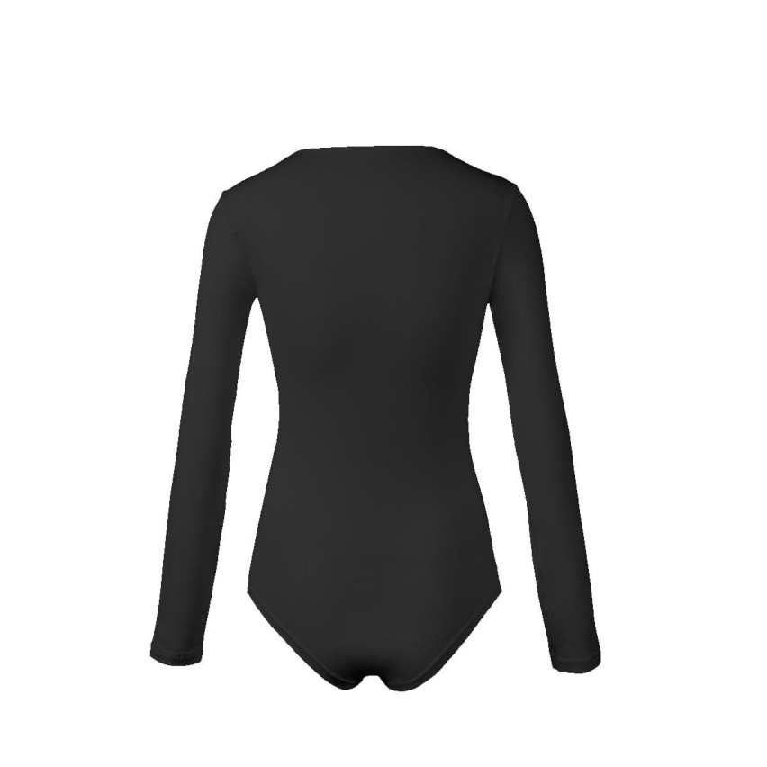 Body Cotonella 3506 donna maniche lunghe in caldo cotone elasticizzato