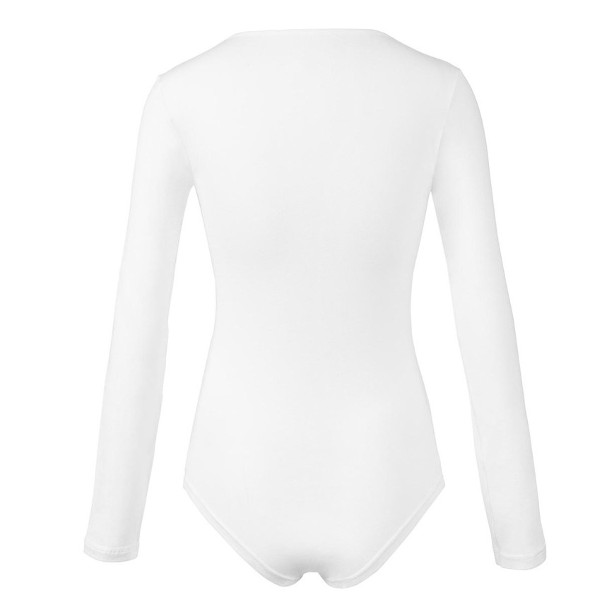 Body Cotonella 3506 donna maniche lunghe in caldo cotone elasticizzato