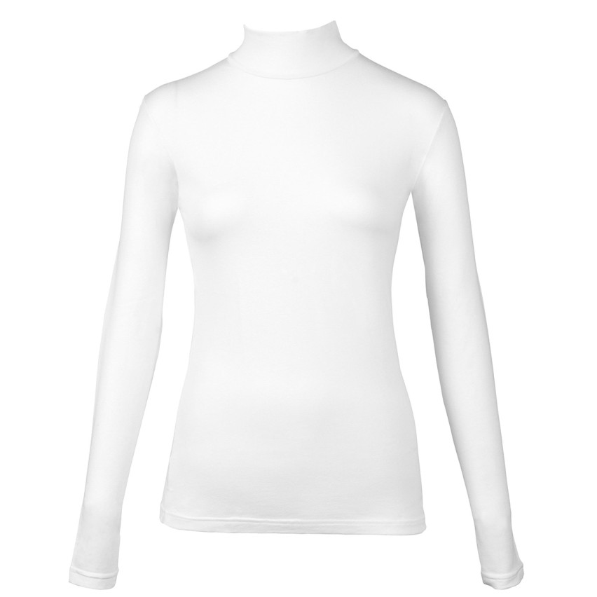 Maglia donna lupetto cotonella 3511 in caldo cotone elasticizzato