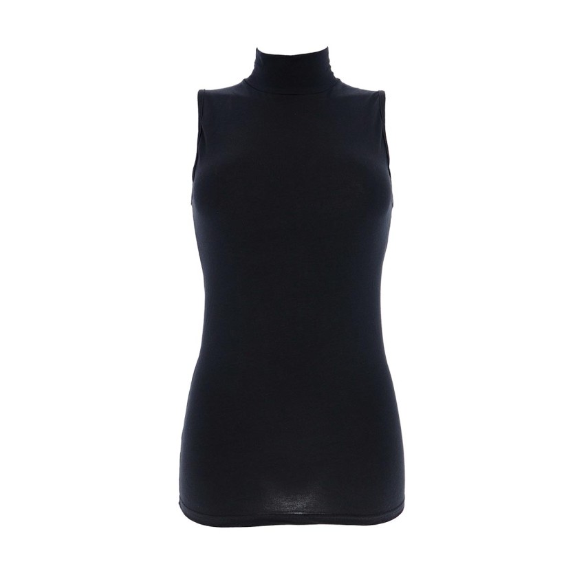 Smanicato donna caldo cotone elasticizzato a lupetto Cotonella 3512