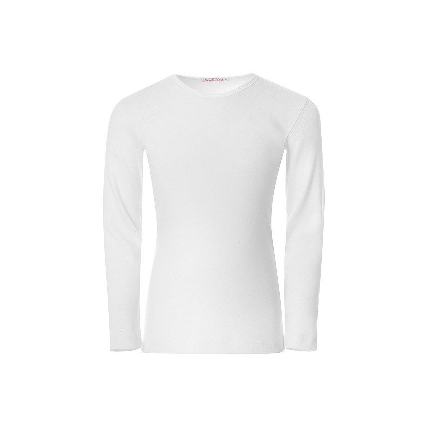 Maglia bambina Snelly 4045c manica lunga caldo cotone 