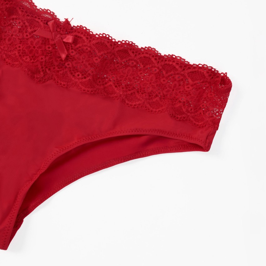 Slip donna con pizzo floreale Admas 41717