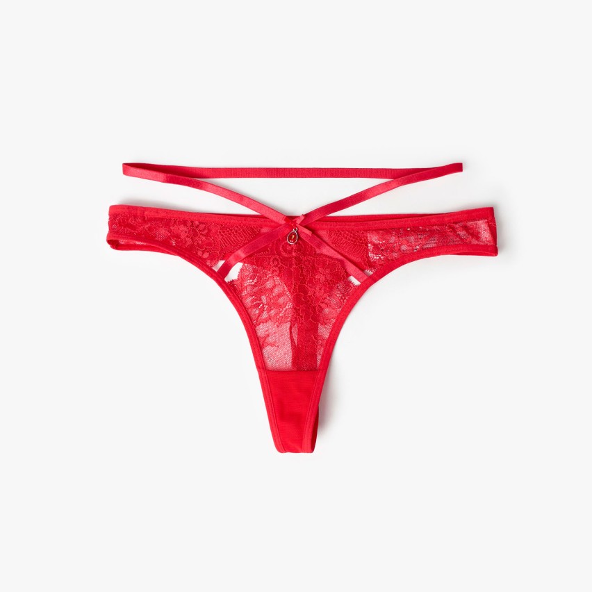 Perizoma donna in pizzo semitrasparente Admas 42690