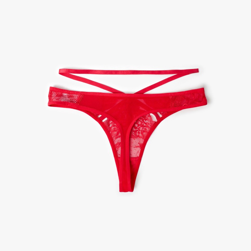 Perizoma donna in pizzo semitrasparente Admas 42690