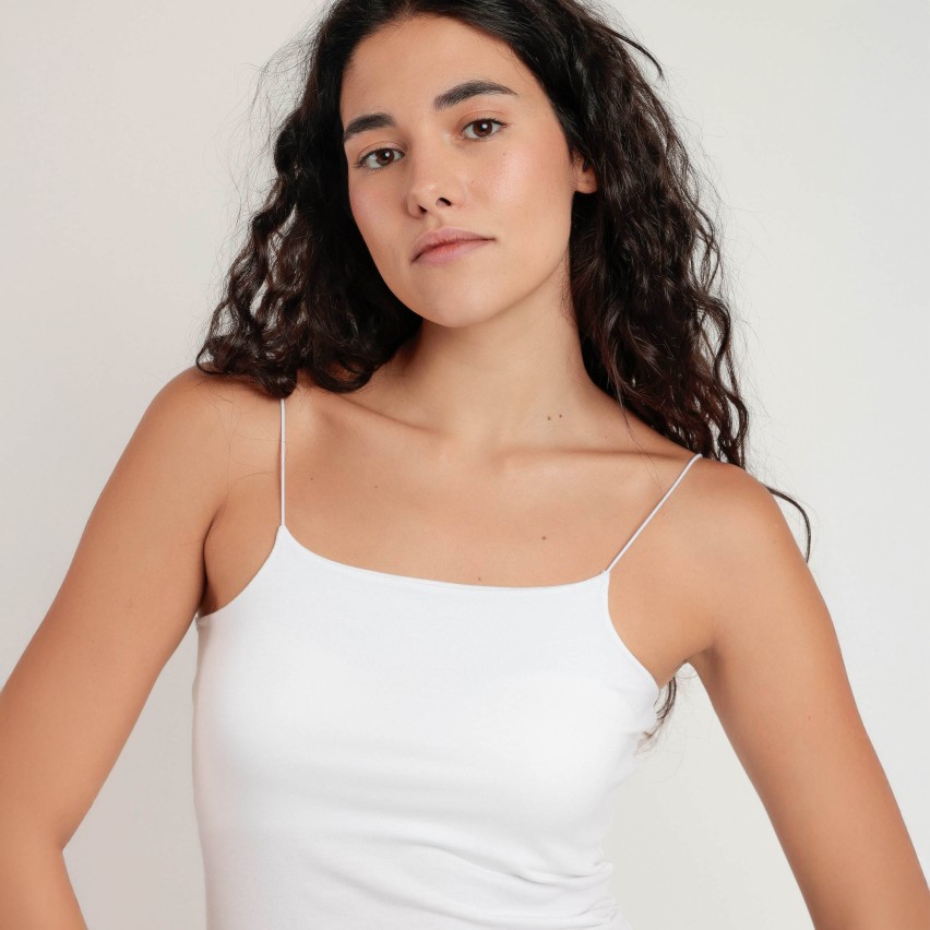 Top bretellina canotta cotone modal Admas 43645
