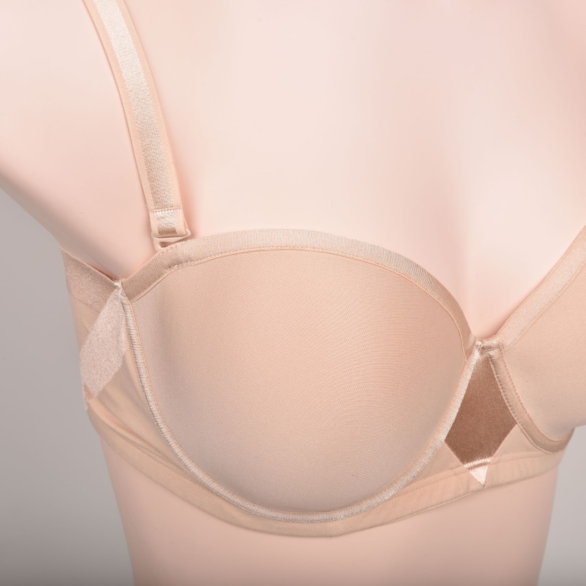 Reggiseno fascia con ferretto Lepel 475 cotone elasticizzato