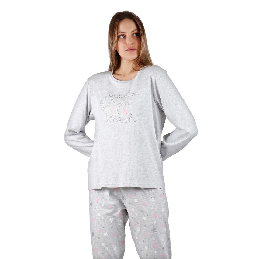 GRÜNLAND CI2972 PILA Ciabatta Donna Invernale Grigio-Rosa: Pantofola In Lana Cotta Con Fibbia, Taglia 38