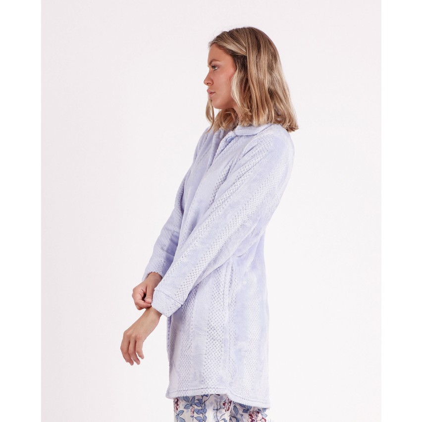 Giacca camera donna Admas 57414 aperta pile coral