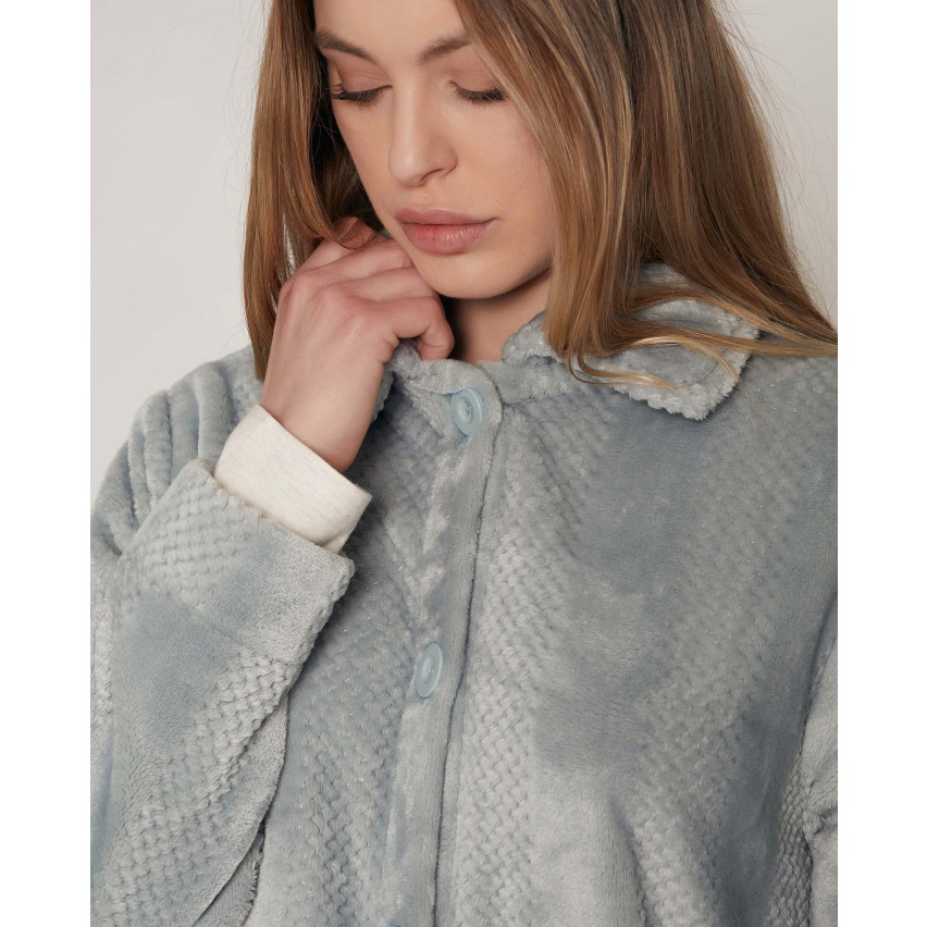 Giacca camera donna Admas 57414 aperta pile coral