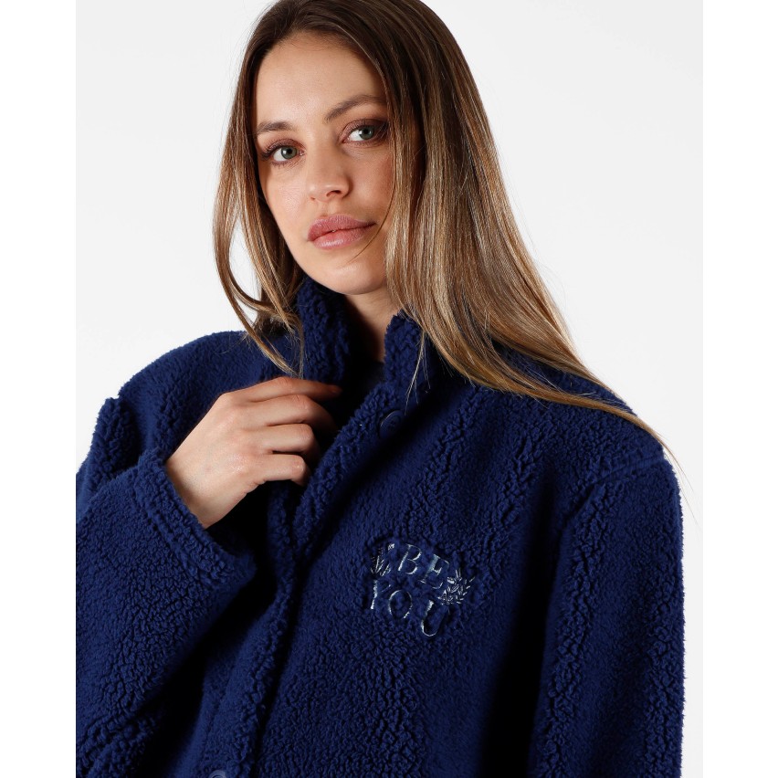 Women's Scoop Bralette In Ocean, Size Large, Organic Cotton By - Foto 8