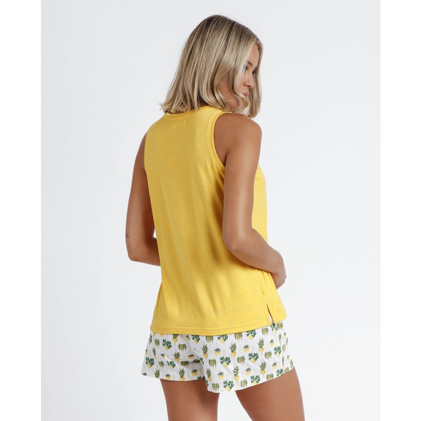 Linclalor - Pigiama Estivo Da Donna In Jersey, Completamente Aperto Con Pantalone Lungo Disponibile In Due Varianti E Fino Alla Taglia 60 2105083 Cielo Pacifico 56 120274894