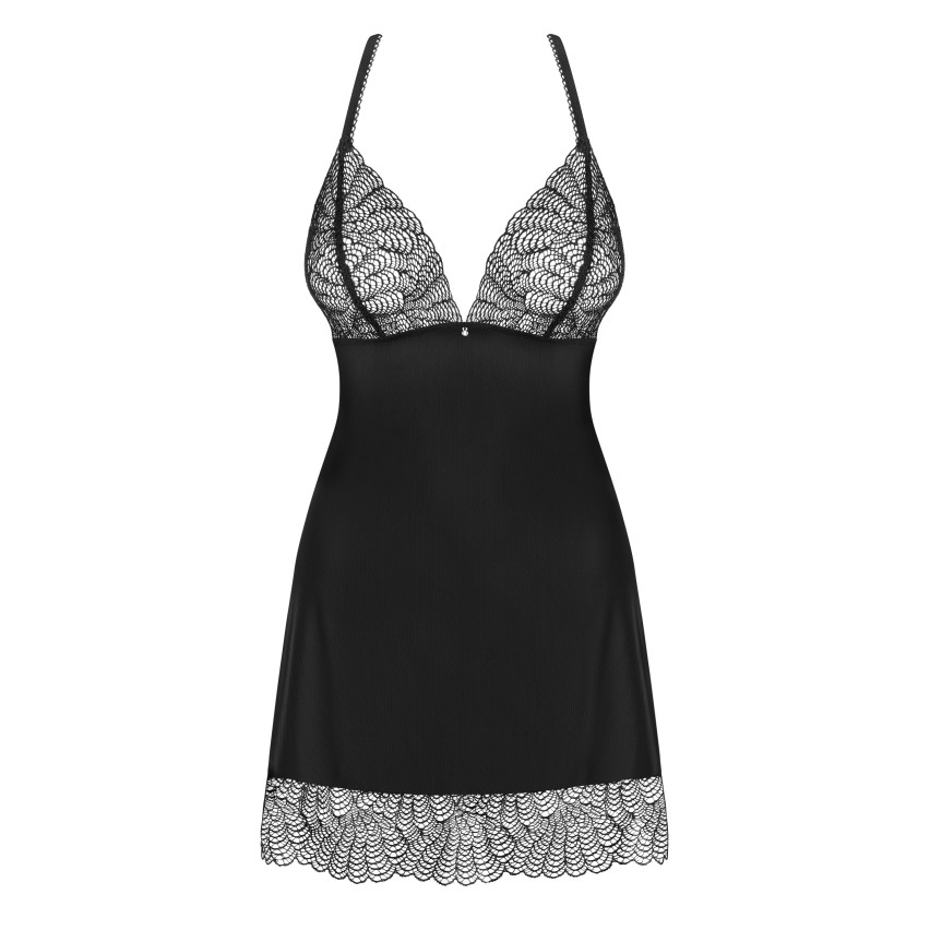 NINA VON C Sottoveste Elegance (Nero) Nero