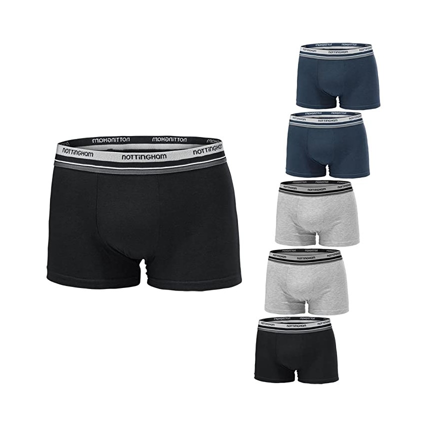 Boxer Nottingham BX80.M-19 cotone elasticizzato 6 pezzi