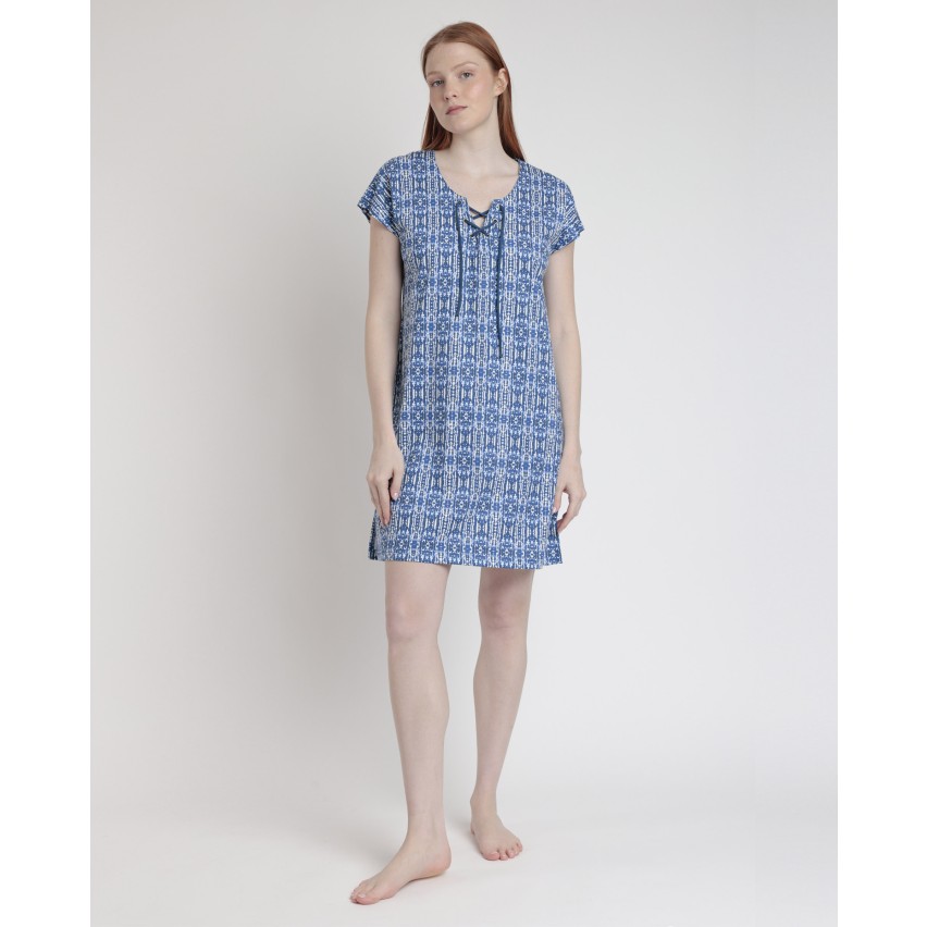 Abitino Donna Estivo fantasia etnica 100% cotone Admas 61373
