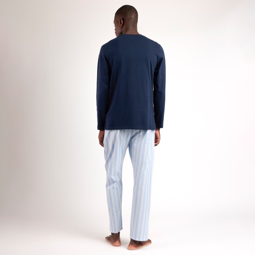 Pigiama lungo uomo in cotone Admas 62128
