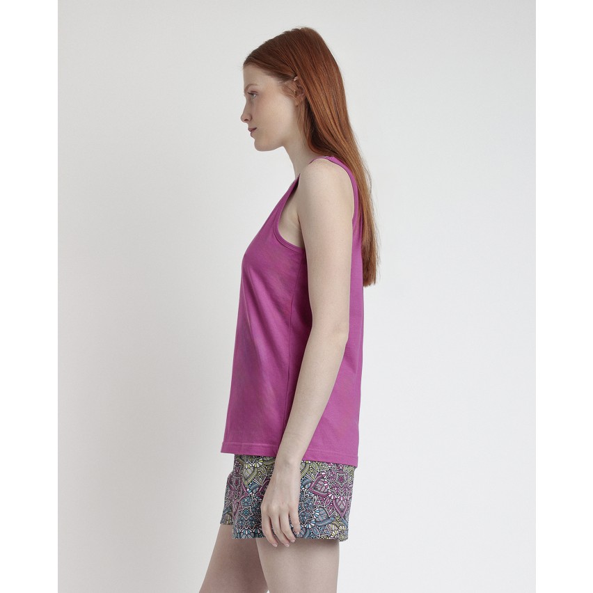 Sumeyuyu Pigiama Donna Cotone Pigiama Donna Estivo Corto A Pattern - Foto 7