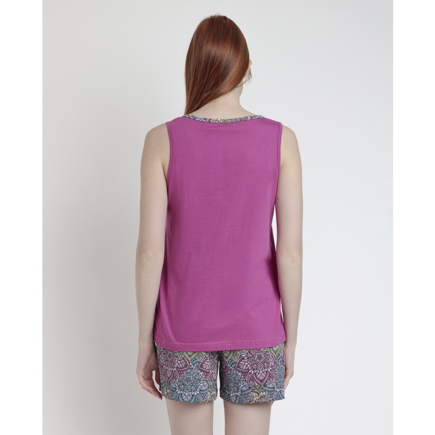 Pigiama Donna estivo 100% cotone Admas 63066