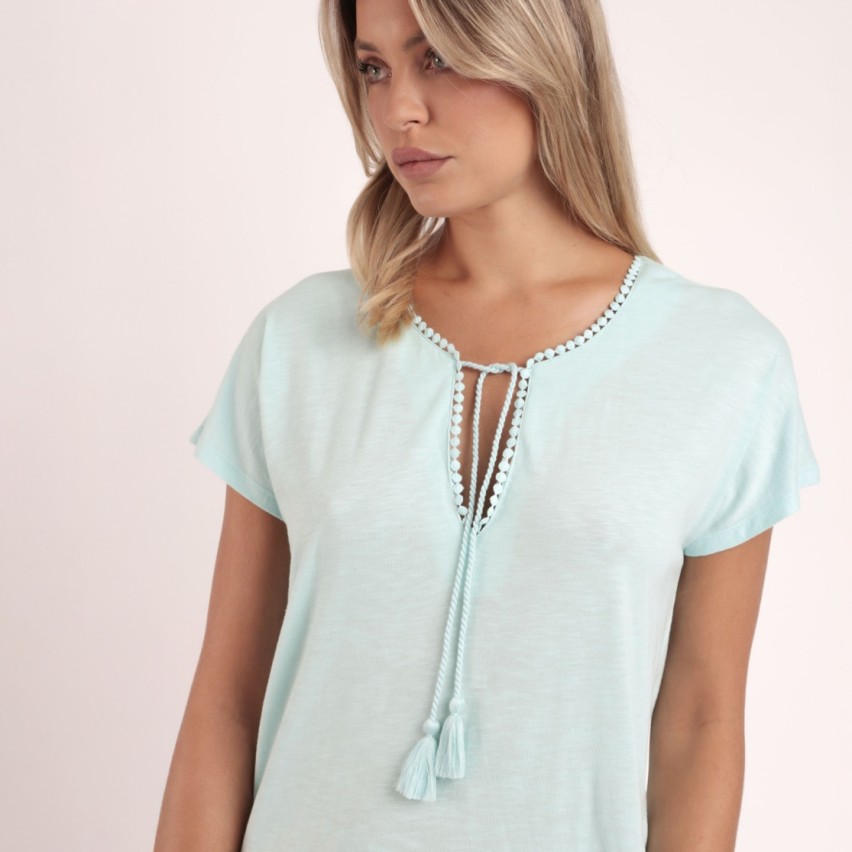 Pigiama Donna fantasia tropicale Admas 63074