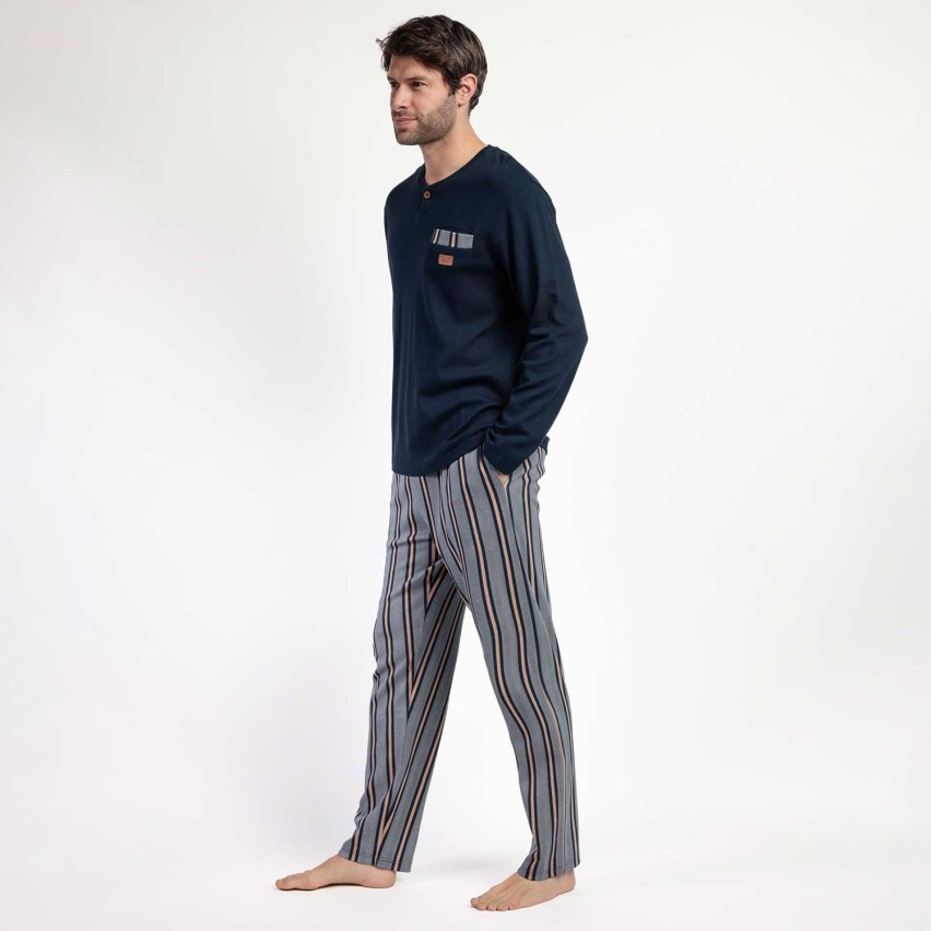 Pigiama uomo caldo cotone Antonio Miró Admas 63180