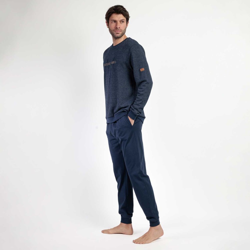 Pigiama uomo caldo cotone Antonio Miro Admas 63184