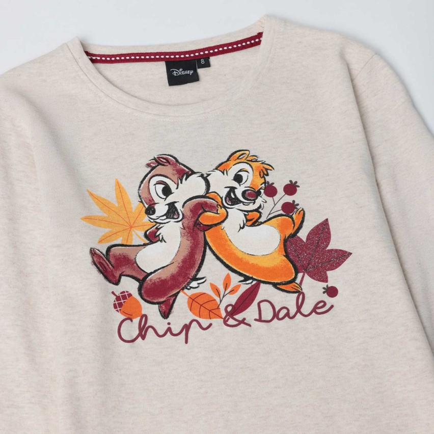 Pigiama bambina Cip & Ciop in caldo cotone Admas 63263