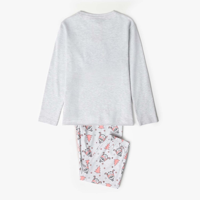 Pigiama bimba caldo cotone con gufo 3D Admas 63351