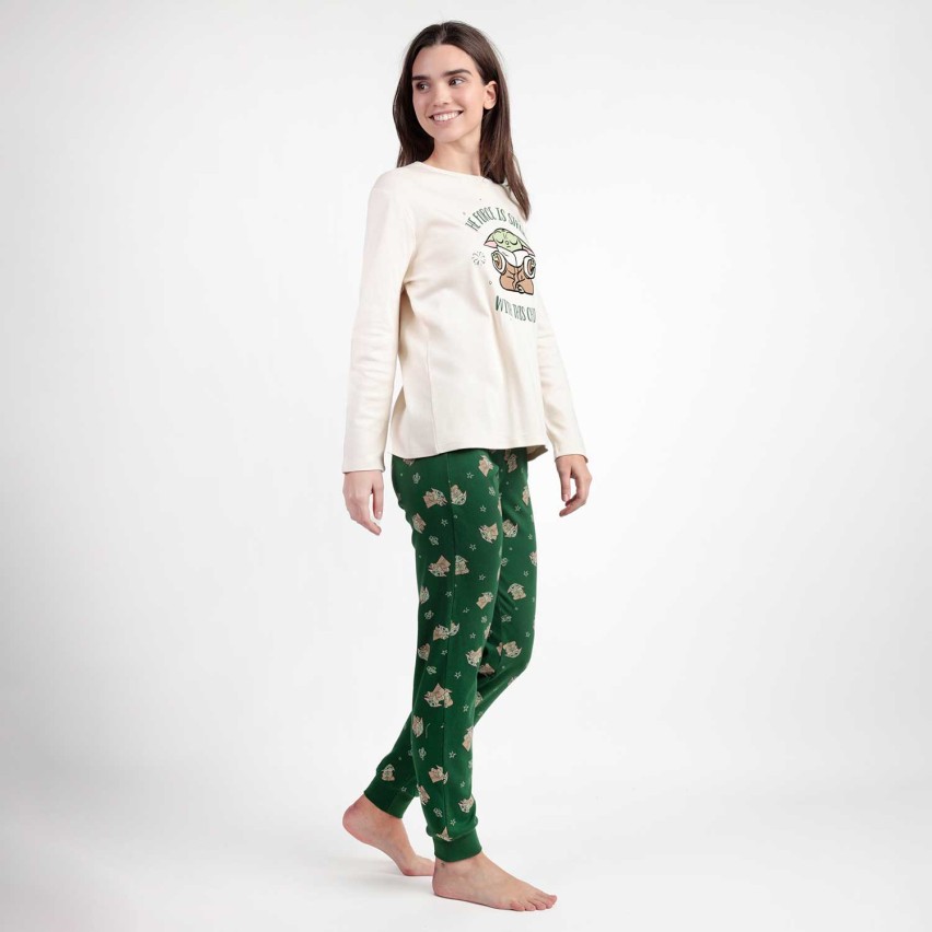 Pigiama donna caldo cotone Star Wars 63526
