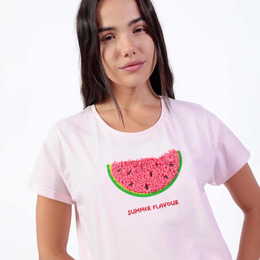 Pigiama donna fantasia in cotone Admas 64081