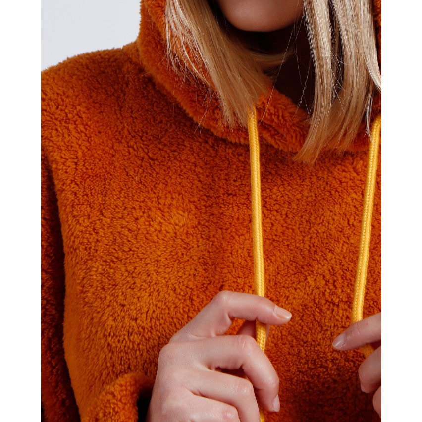 Felpa con cappuccio in pile coral giacca da camera Admas 67096