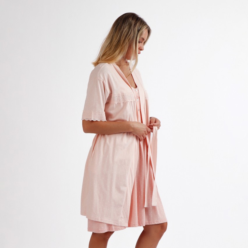 Vestaglia Donna in Cotone Admas 67110 
