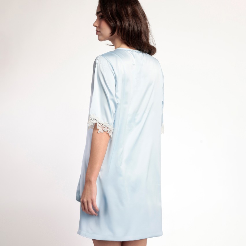 Vestaglia donna elegante con pizzo Admas 67230