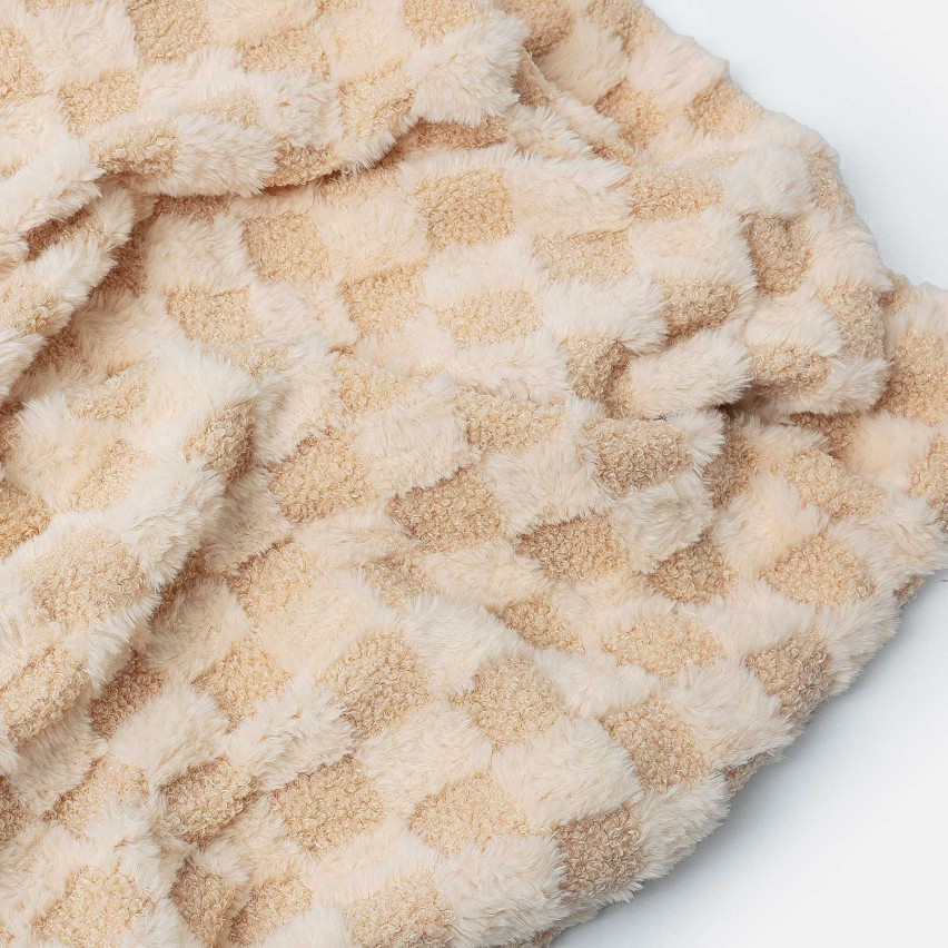 Coperta calda doube-face effetto teddy Admas 69109