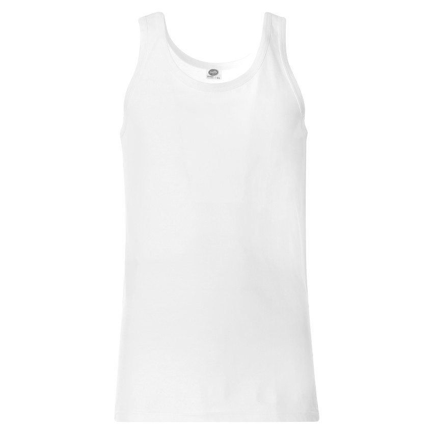 Canottiere uomo spalla larga cotone Snelly 7014 3 pz