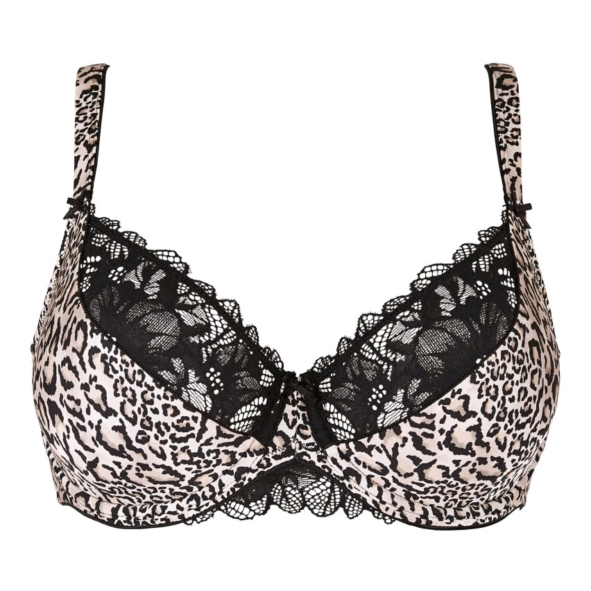 Reggiseno maculato e pizzo Sans Complex Salma 70AAM11