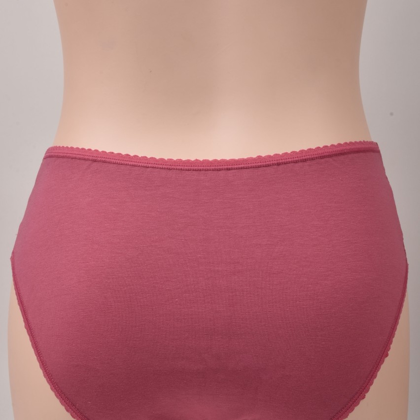 Slip donna Jadea 742 in cotone e pizzo 3 pz