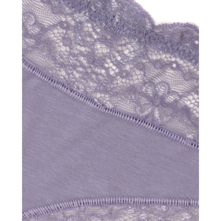 Slip donna Jadea 742 in cotone e pizzo 3 pz