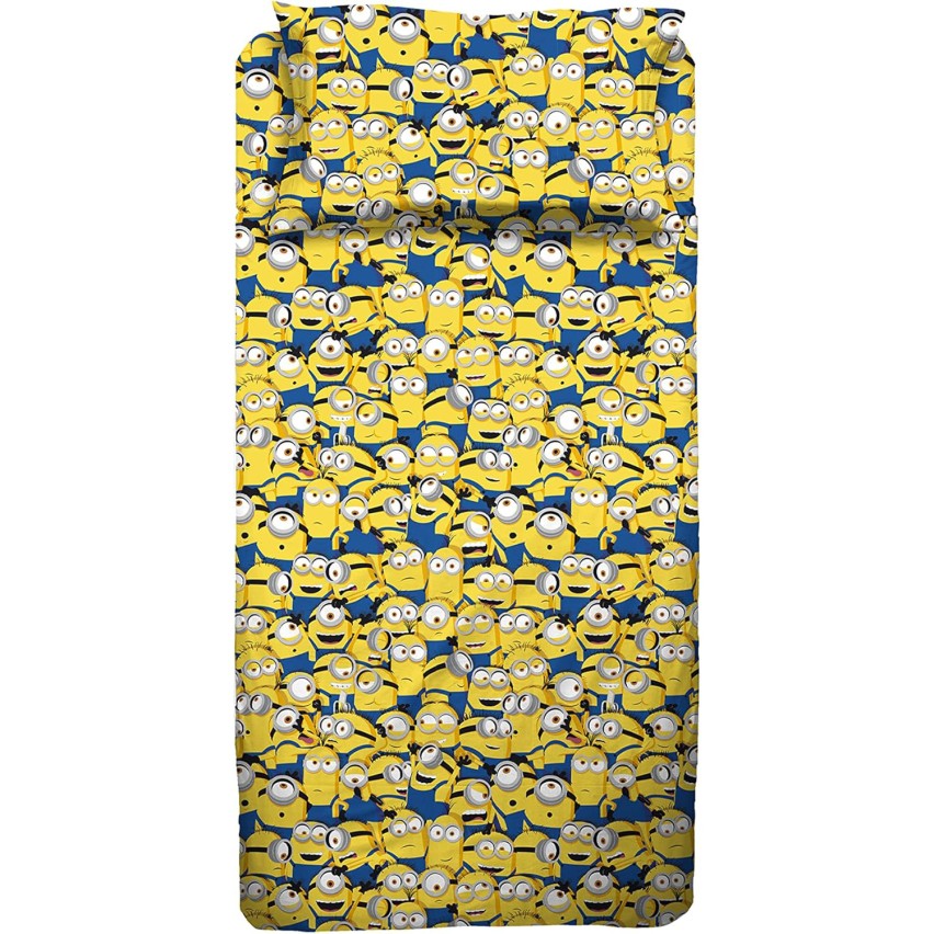 Completo letto singolo 100% cotone Hermet Minions