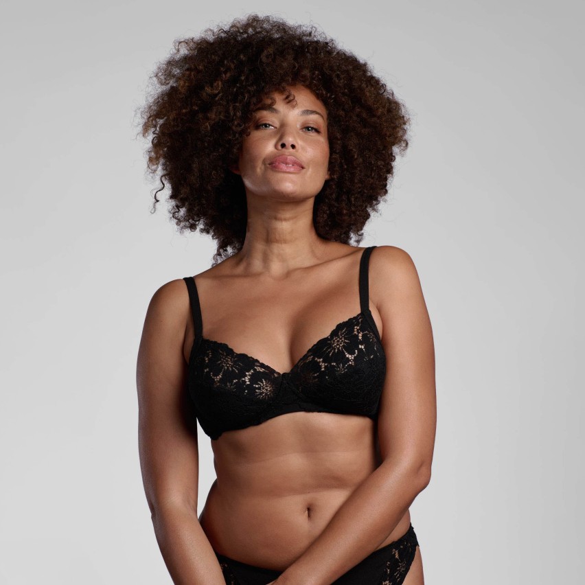 Reggiseno senza ferretto coppa C Lepel 450 in pizzo