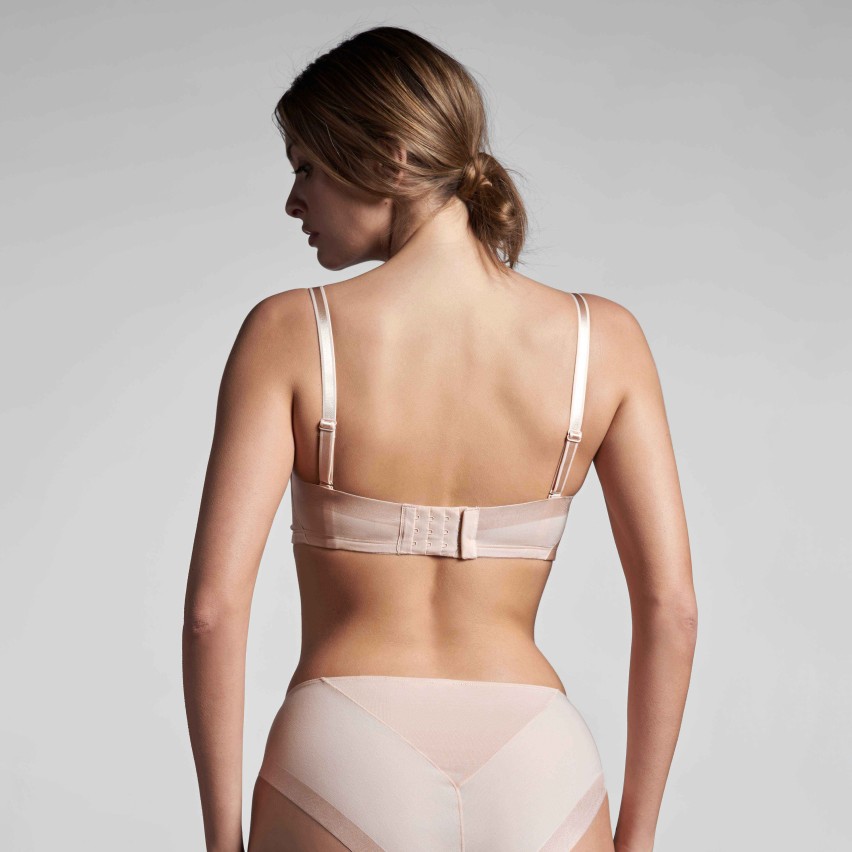 Reggiseno fascia con ferretto Lepel 475 cotone elasticizzato