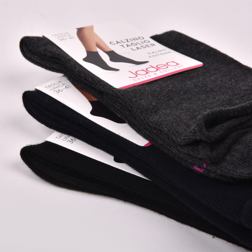 DESIGN - Confezione Da 2 Paia Di Calzini In Cotone Morbido Marrone Cioccolato E Grigio A Coste