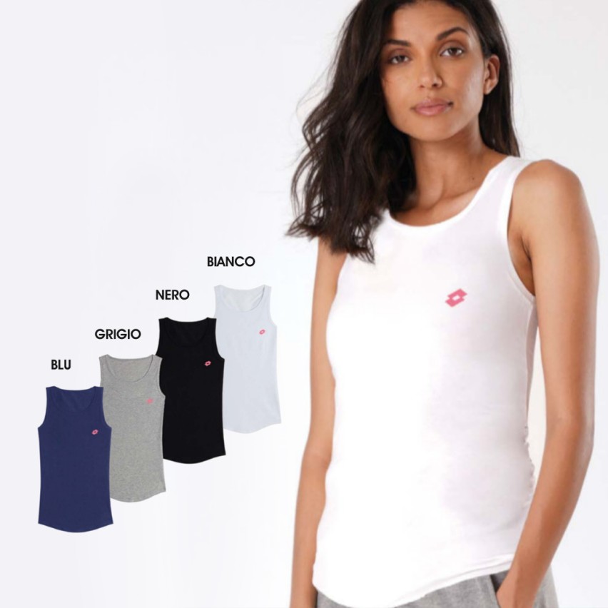 Canotta donna Lotto LA1021 cotone