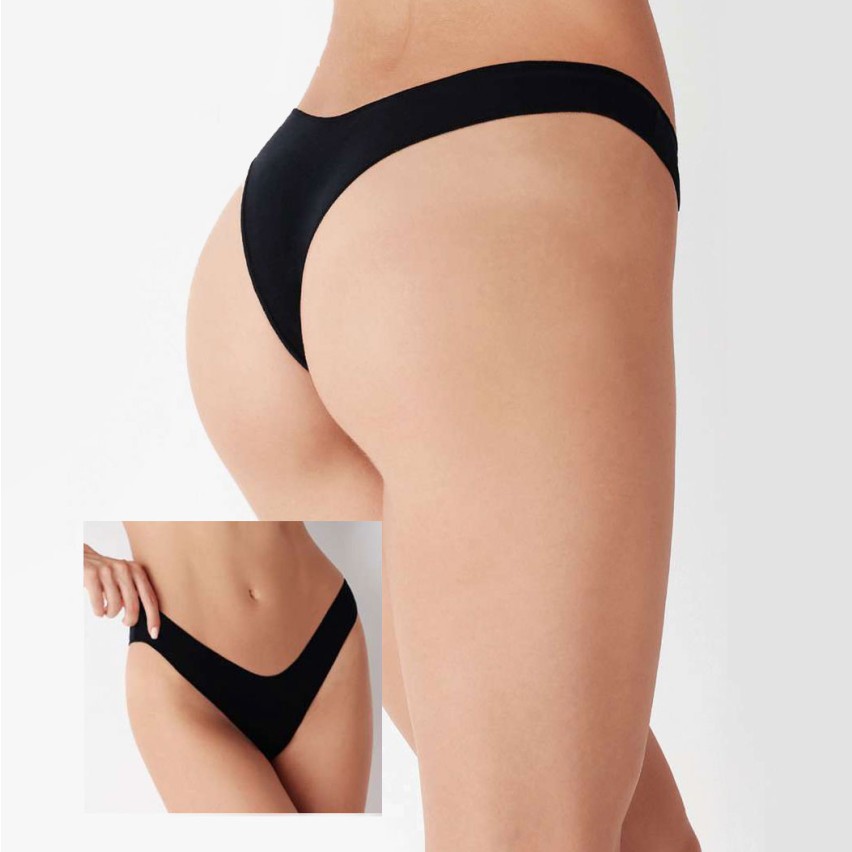 Mutandine Di Pizzo Senza Cuciture Vita Alta Cavallo Sottile Cotone - Foto 1