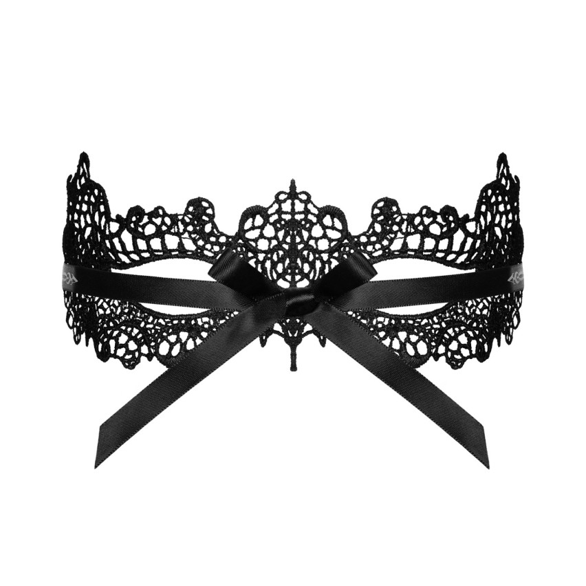 Mascherina sexy intrigante Obsessive a701 mask nero