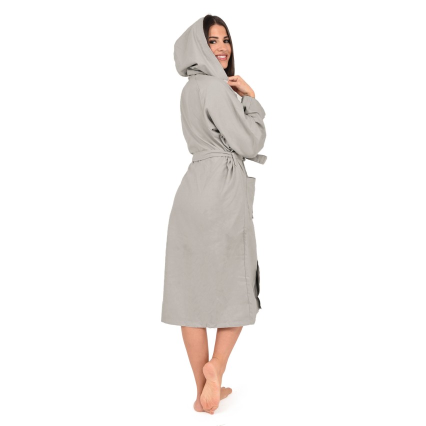 Accappatoio Kappa in microfibra con cappuccio + sacca
