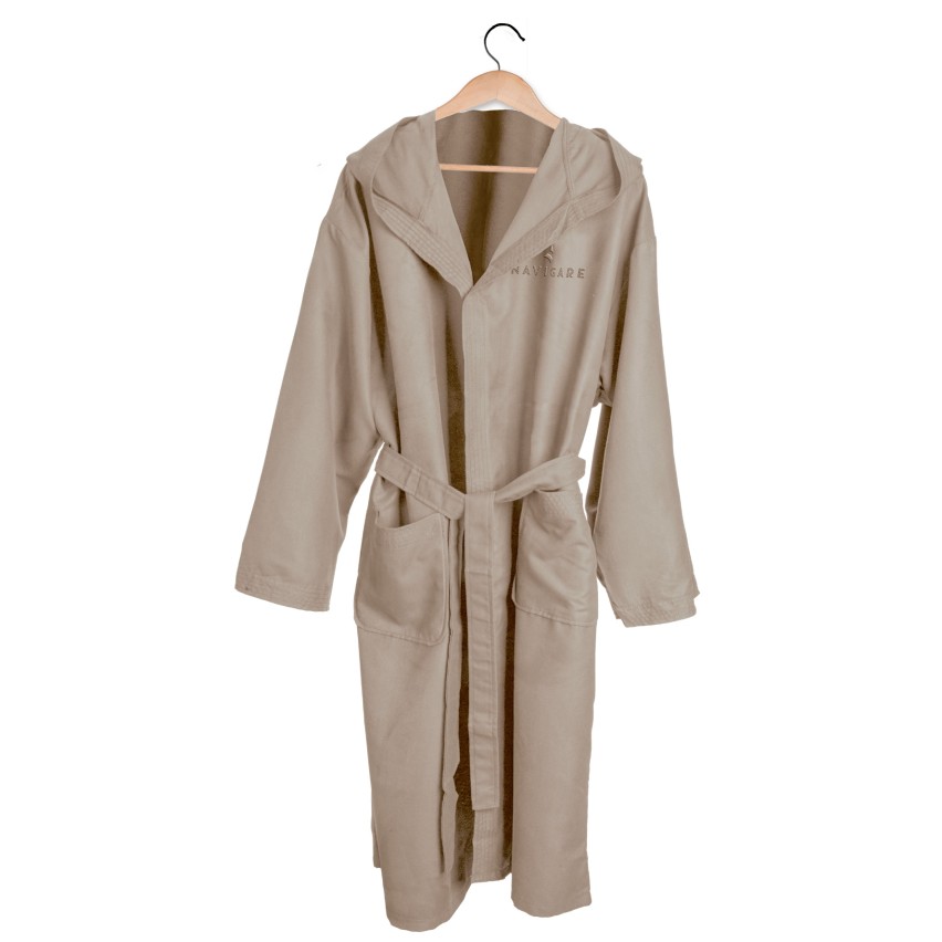 Accappatoio in microfibra Navigare tinta unita